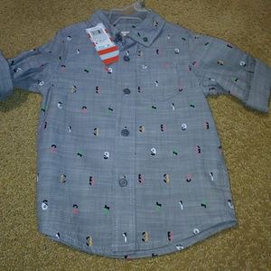 Cat & Jack Toddler Button-down Shirt